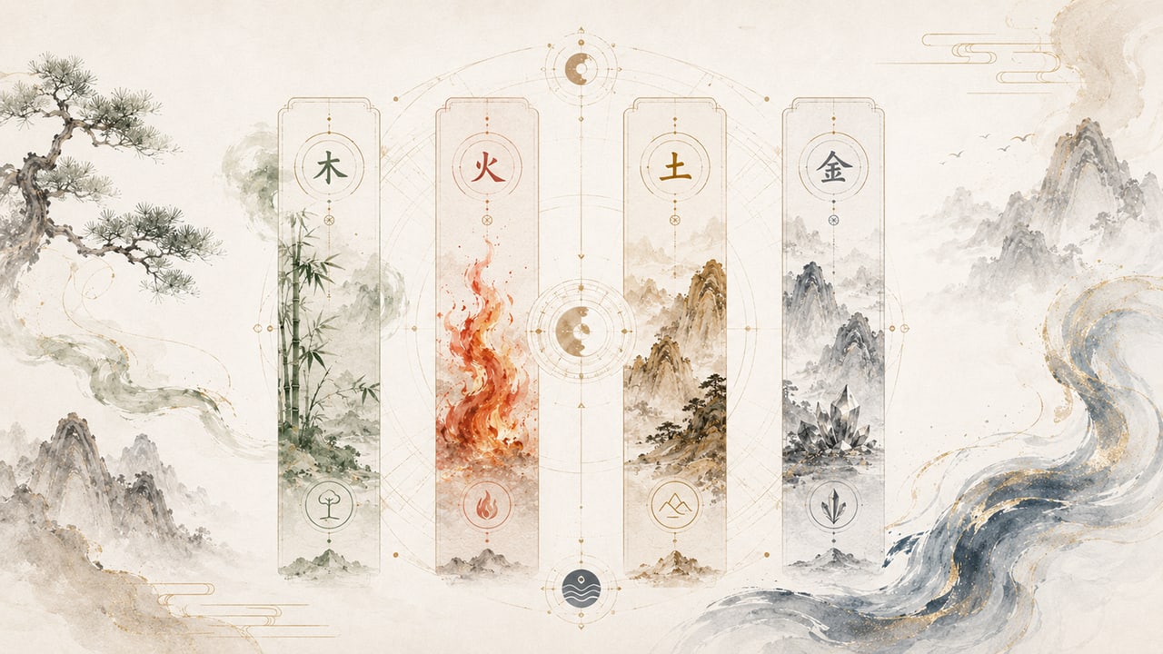 How the Five Elements Shape Chinese Destiny Analysis
