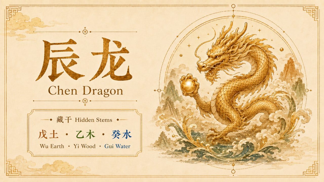 The Expression of the Chen Dragon Earthly Branch in BaZi