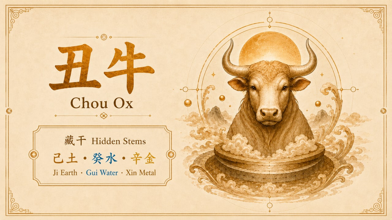 The Expression of the Chou Ox Earthly Branch in BaZi