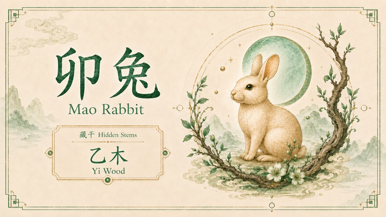 The Expression of the Mao Rabbit Earthly Branch in BaZi