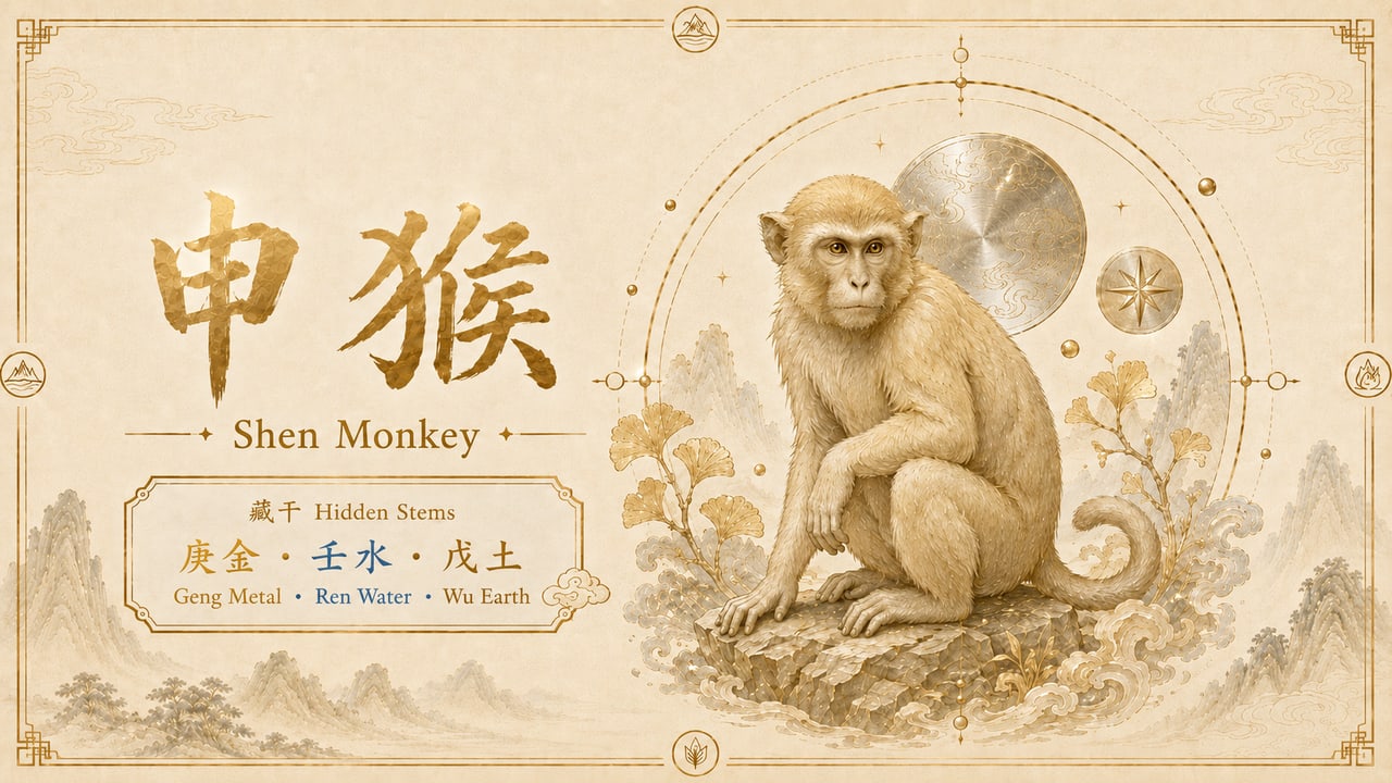 The Expression of the Shen Monkey Earthly Branch in BaZi