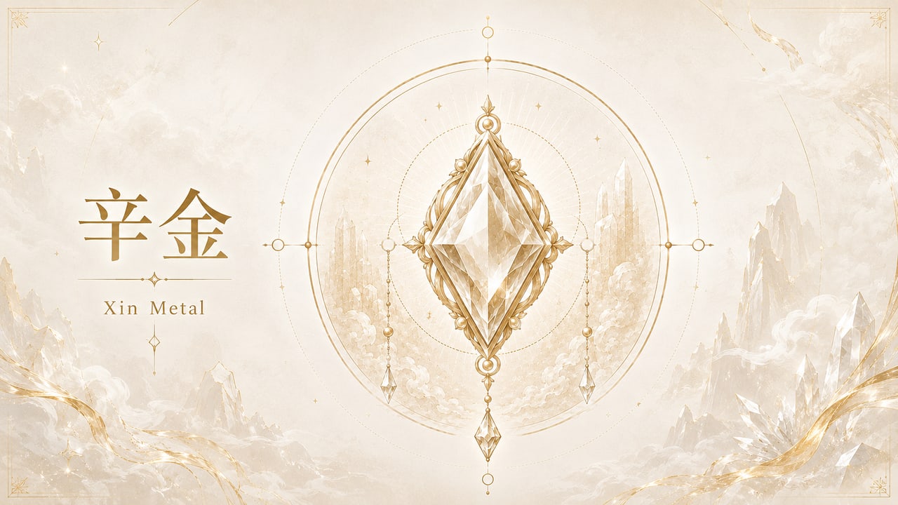 The Expression of Xin Metal in BaZi