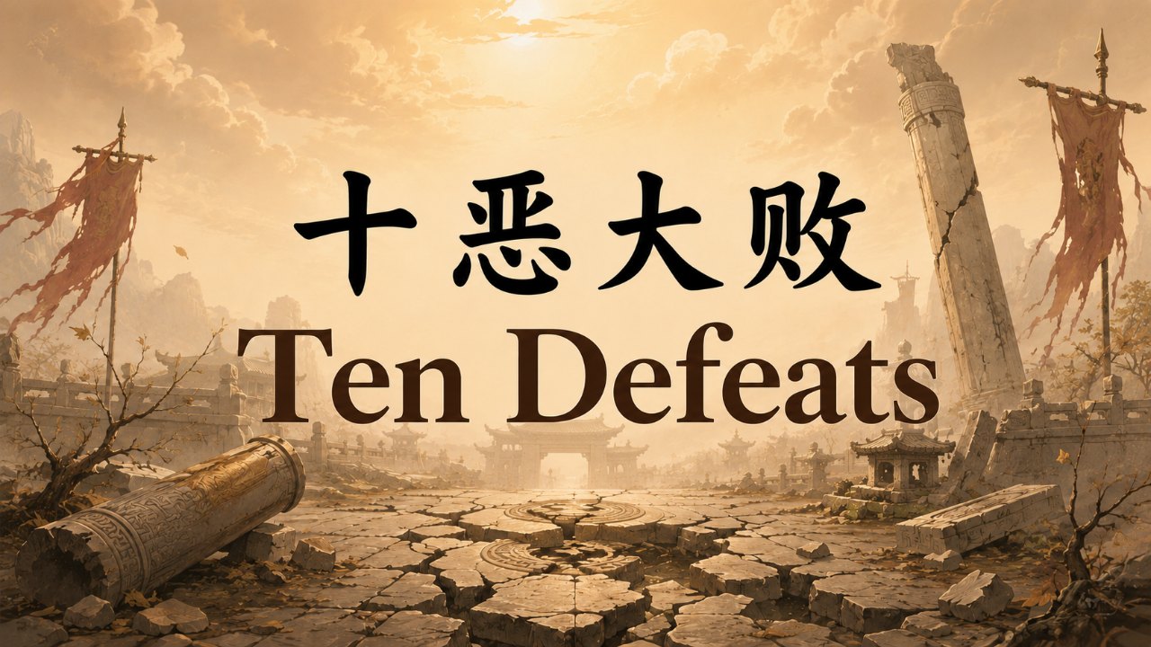 The Meaning of Ten Defeats in BaZi