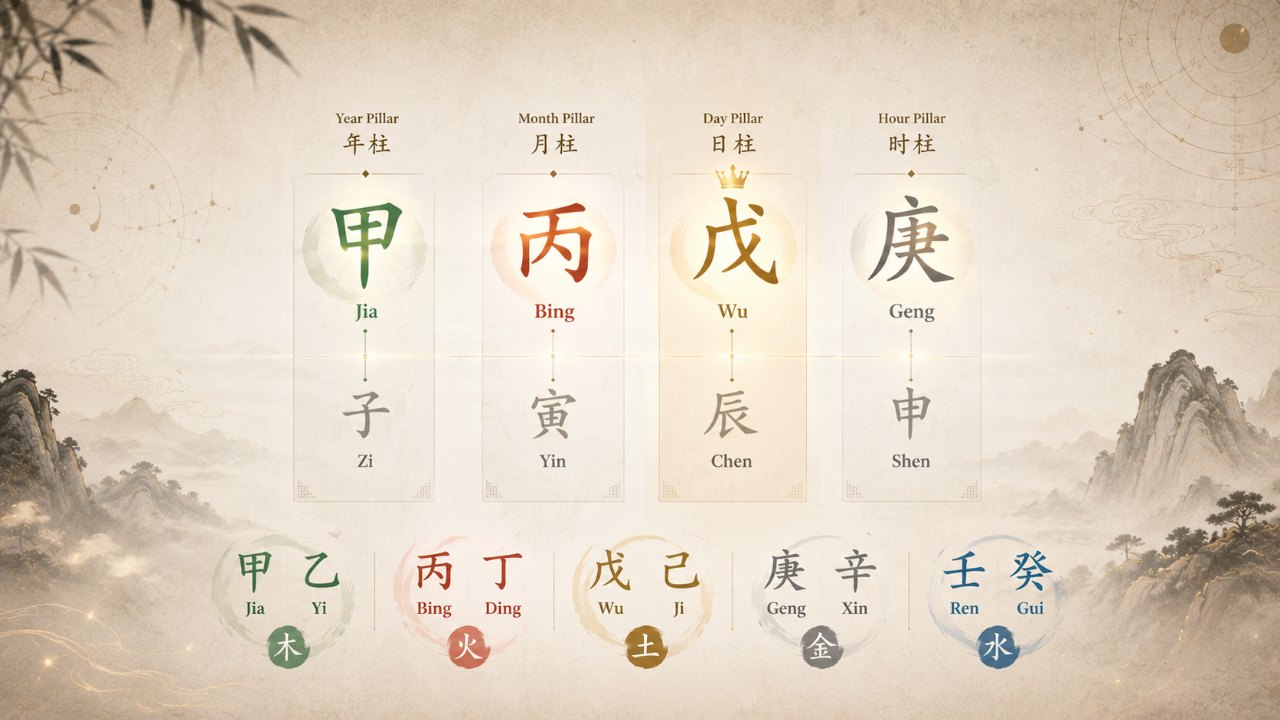 What Are Heavenly Stems in BaZi?