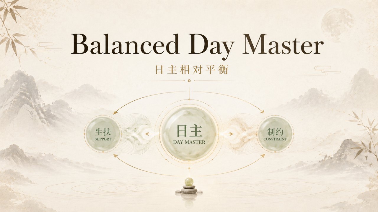 What Does a Relatively Balanced Day Master Mean?