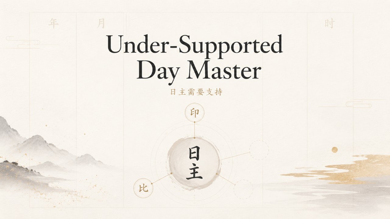What Does an Under-Supported Day Master Mean?