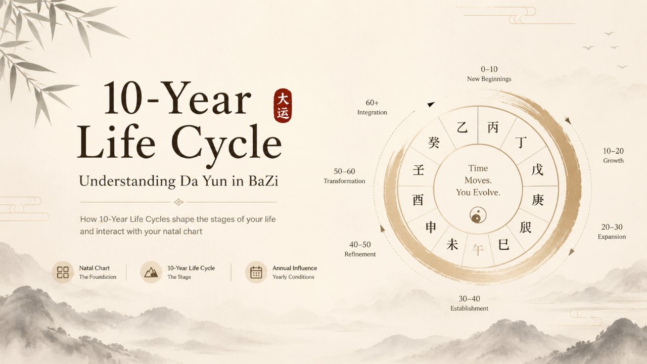 What Is a 10-Year Life Cycle in BaZi?