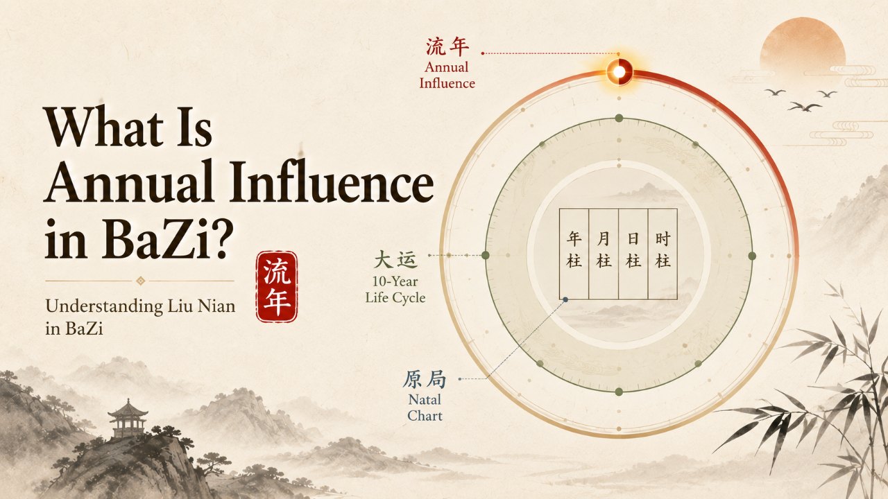 What Is Annual Influence in BaZi?