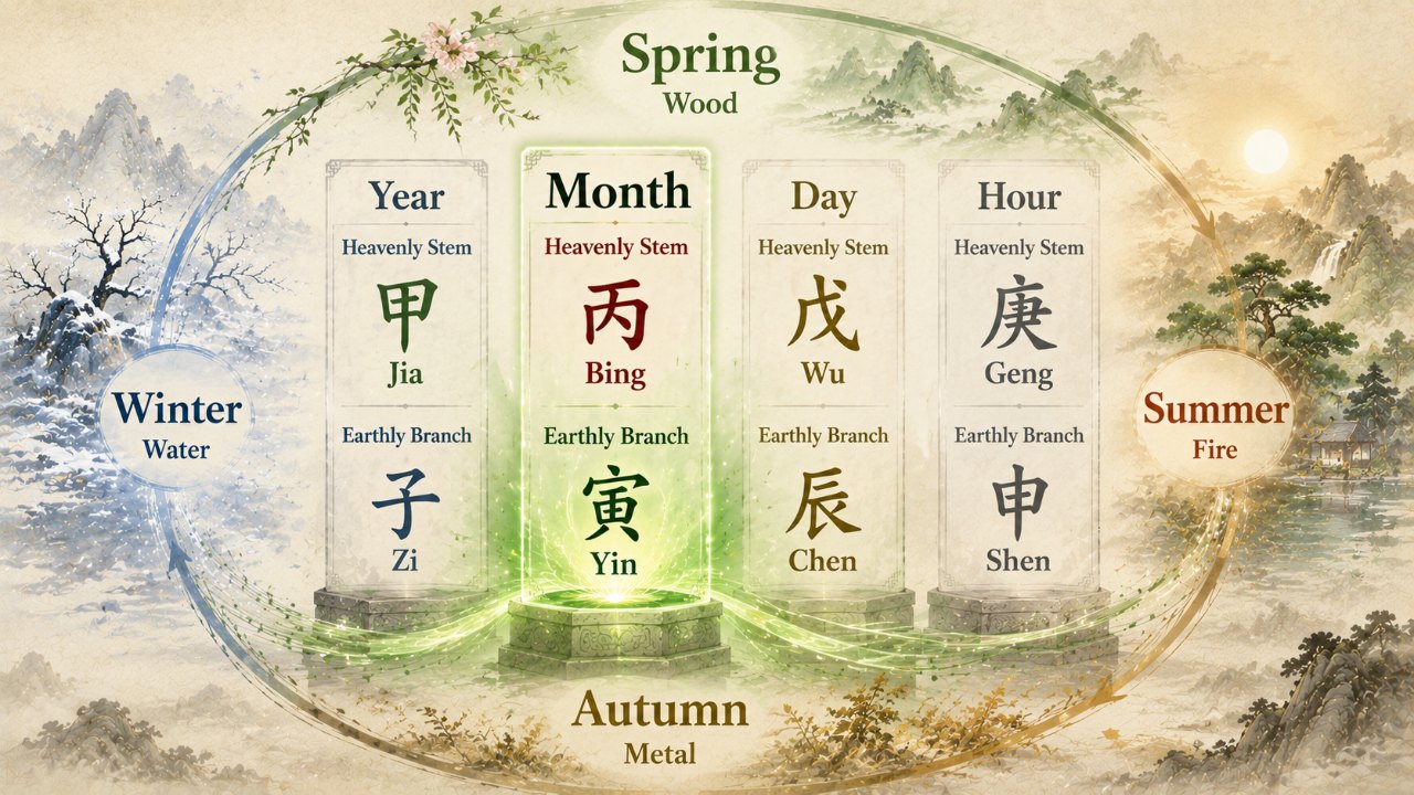 What Is the Month Command in BaZi?