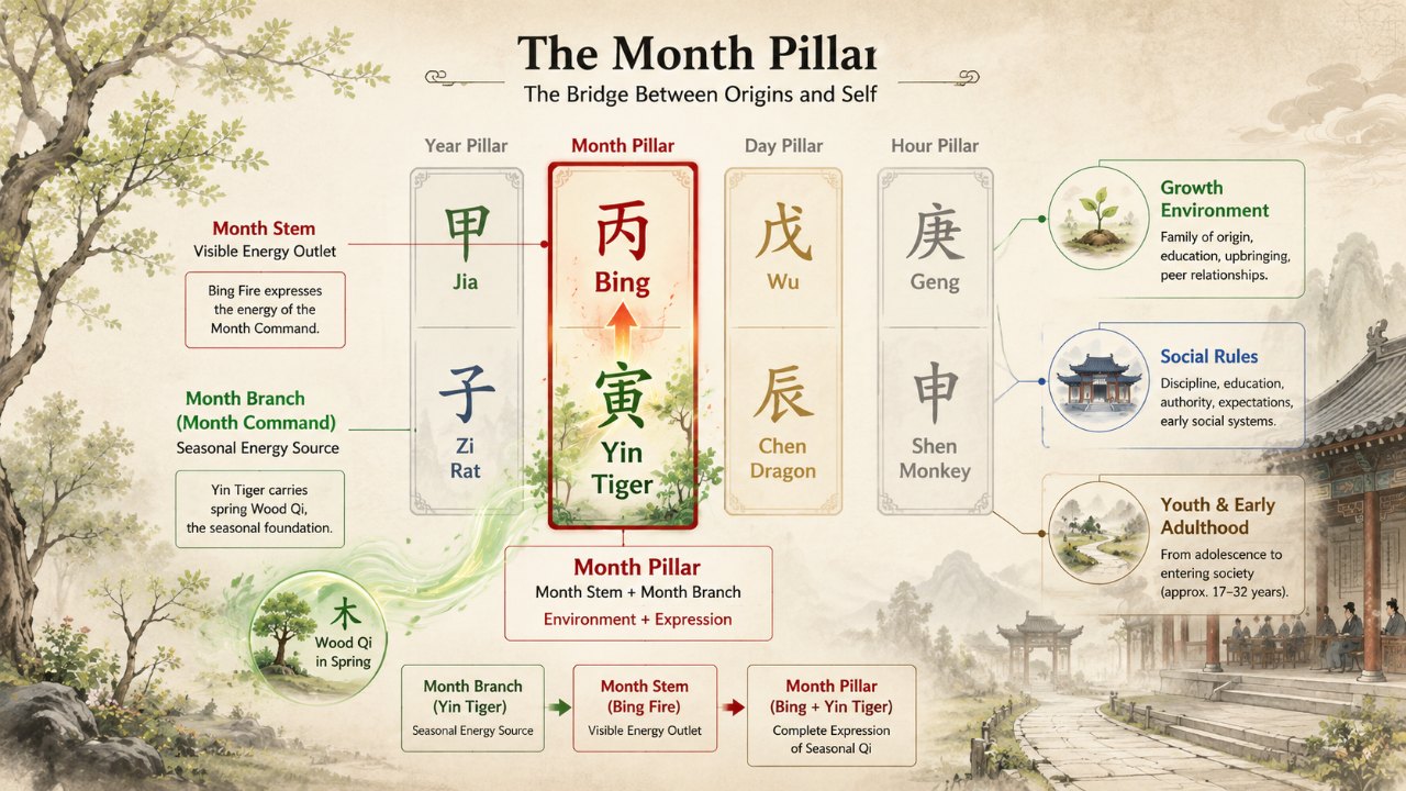 What Is the Month Pillar in BaZi?