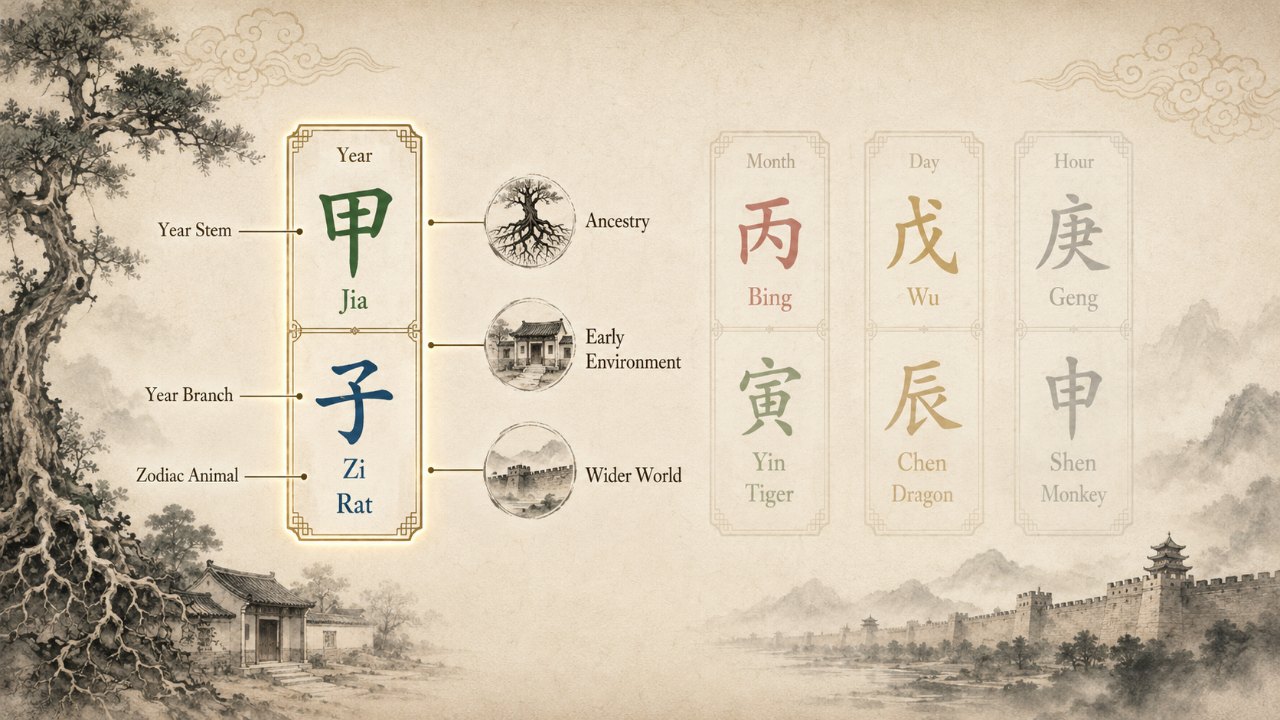 What Is the Year Pillar in BaZi?